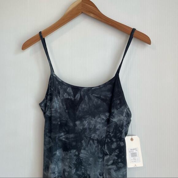 🆕 Billabong Easy On Me tie dye fitted dress sz M/10 blue NWT - Picture 3 of 9
